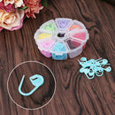 104pc/kit Knitting Crochet Locking Stitch Needle Clip Markers Holder Tool