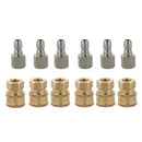 12-Set Pressure Washer Hose Connector Adaptor Garden Watering Sprayer Tool