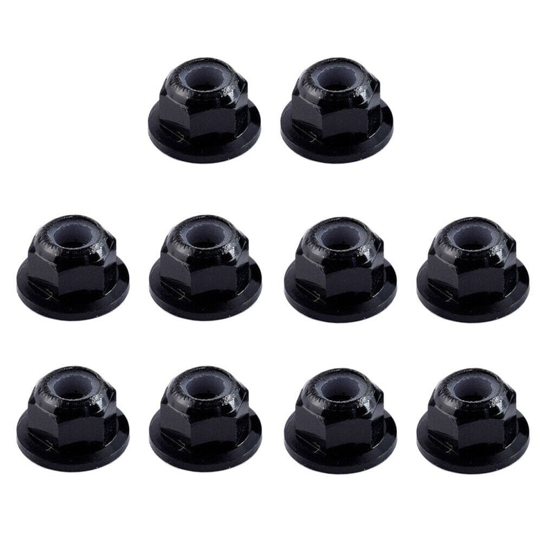 10Pcs RC M4 Fastener Nuts Fit for 1:10 HPI HSP Savage ZD Racing Axial Parts