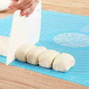 50*40cm Silicone Scale Mat Kneading Pad Kneading Kitchen Stick Cooking Non T8Z2