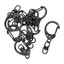 10x 42mm Metal Lobster Clasps Snap Hook Key Chain Ring Bag Parts DIY Crafts