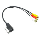 Car Audio Interface AMI To RCA Cable Wire For Audi \ A8 \ Q5 \ Q7 \ R8 \ TT