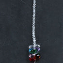24Cm Chandelier Crystals Ball Prism Pendant Rainbow Maker Chakra Cascade Su U8M3