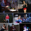 Rechargeable Usb Neck Light Reading Lights Outdoor Hug Lights Endurance Rea T3V8