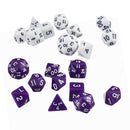 2 Colors Gem Muti Sided Dice Set D4 D6 D8 D10 D12 D20 D24 D30 D&D RPG Game