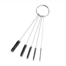 Carburetor Carbon Dirt Jet Remove 10 Cleaning Needles + Tool Brushes 5 Kits W5J7