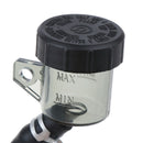 Universal Motorcycle Oil Tank Cap For Rear Brake Clutch Master Cylinder Pipe_3C