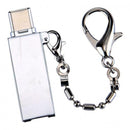 Portable 2in1 SD/TF External Memory Card Slot Reader Adapter Phone New