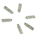 150x Lettering Charms Pendants Fashion Jewelry Pendants for Charm Bracelet Chain