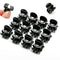 Fashion Women 12pcs Black Plastic Mini Hairpin 6 Claws Girls Hair Clip Clamp NEW