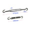 Stainless Steel Sun Fixing Fittings Sail Shade Kits Awning Canopy Tools EUQ