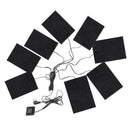 8 in 1 USB Charging Clothes Heating Pad Carbon Fiber Heating Pad Electric Heat