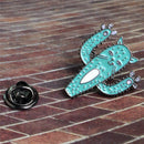 Cartoon Enamel Cactus Plant Cat Brooch Pins Animal Lapel Collar Pin Jewelry SP