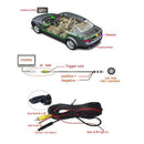 Car Rear View Camera Waterproof Wide Angle 8 Led Night Viewing Car Backup C