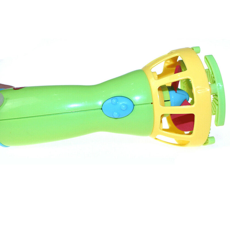 Automatic Gifts Handheld Portable Electric Bubble Machine For Kids ABS With Fan