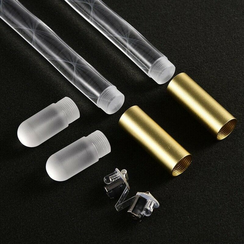 5A Acrylic Luminous Drum Stick Bright LED Light Up Drumsticks Jazz Drumstic