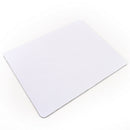 White Fabric Mouse Mat Pad High Quality 3mm Thick Non Slip Foam 26cm x 21cm  Z