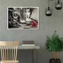 5D Round Diamond Painting Old Camera Cross Stitch Embroidery Mosaic Decor