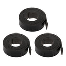 1.5cm Wide Pu Leather Strap For Garment Craft DIY Embellishments Set Of 3