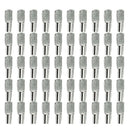 5mm Shelf Pins, Spoon Shape Cabinet Furniture Shelf Support Pegs Nickel Pla J9F2