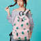 Waterproof Fairy Ball Plant Printing Backpack Women Cactus Bookbag Cute Sch F1O6