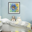 5D DIY Diamond Painting Bright Flower Full Round Drill Embroidery (LG143)
