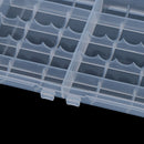Useful 1x Hard Plastic Battery Case Box Holder Storage for 10 AA/AAA BatteriesBX