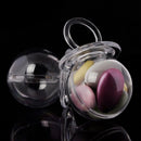 12Pcs Transparent Bride Groom Wedding Favor Candy Box Clear Pacifier Candy  R9W8