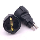 Wa-0172 Germany French Grounded Euro 2 Pin Om Ons Mains Power 3 Pin Fused P