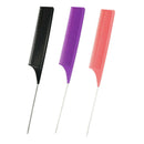 3pcs Fine Weaving Highlighting Foiling Hair Combs for Salon Dyeing Hair Comb