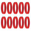20pcs Bulk Wristband Rubber Silicone Bracelet Sports Fashion Jewelry Band
