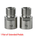 1 Pair Cycling Part Pedals Bicycle Screw Bearing Wide Posture Extended Expander