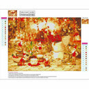 5D DIY Diamond Painting Christmas Cross Craft Stitch Full Drill Home Wall D