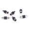 6 Pcs Straight AV RCA Male to Male Connectors Couplers Adapters BD3C