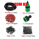 20M Diy Drip Irrigation System Automatic Watering Garden Hose Mini Drip Gar