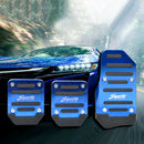3 Pcs Non Slip Manual Transmission Car Pedal Cover Brake Clutch Accelerator Pad
