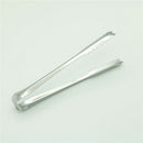Stainless Steel Barbecue BBQ Clip Bread Food Ice Clamp Tong Tool Bar Kitchen  Z