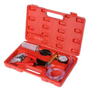 2 In 1 Brake Fluid Bleeder Hand Held Manual Vacuum Pump Tool Kit w/Box
