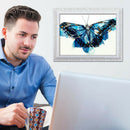 5D DIY Full Drill Diamond Painting Butterfly Embroidery Mosaic Craft Kit