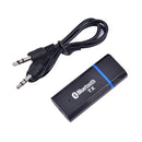 USB AUX Bluetooth 5.0 Receiver Mic Stereo Wireless Adapter for Handsfree Ca C Ew