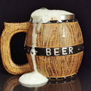580MLHandmade  Wooden Barrel Beer Mug Bucket Shaped Drinkware Cocktail Mug