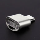 Mini Portable Key Ring Type Type-C USB3.1 Micro SD TF Memory Card Reader