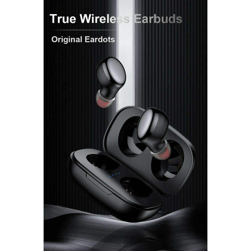 Mini Ture Wireless Stereo Bluetooth 5.0 TWS Earbuds Headset w/ Charging Case