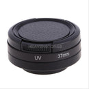 37mm Filter Adapter+ UV Filter Circular Polarizer Lens+Cap For Gopro Hero 3 3+ 4
