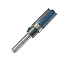 1/4 Inch Shank Hinge Mortise / Template Wood Milling Cutter 25x62mm Blue