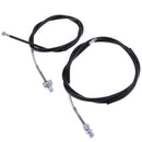 Brake Wire Cable Set - Front & Rear - 900mm Front1200mm Rear for YAMAHA PW50