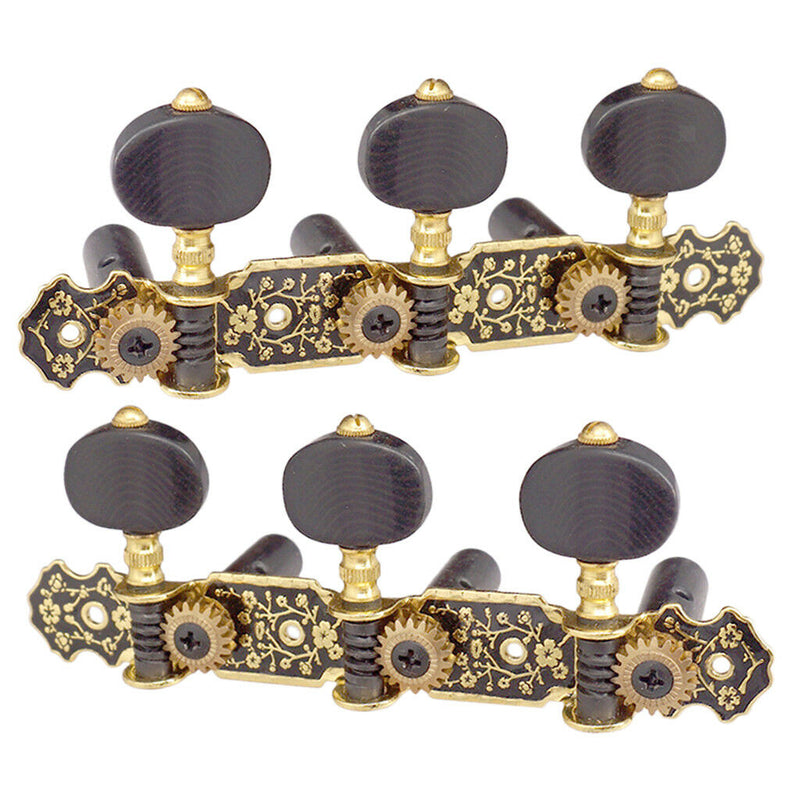2x Guitar Tuning Pegs Keys with Nylon Guitar String Set for Classical Guitar