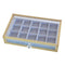 Glass Lidded Jewelry Box Bracelet Keepsake Decorative Display Tray Clear Box