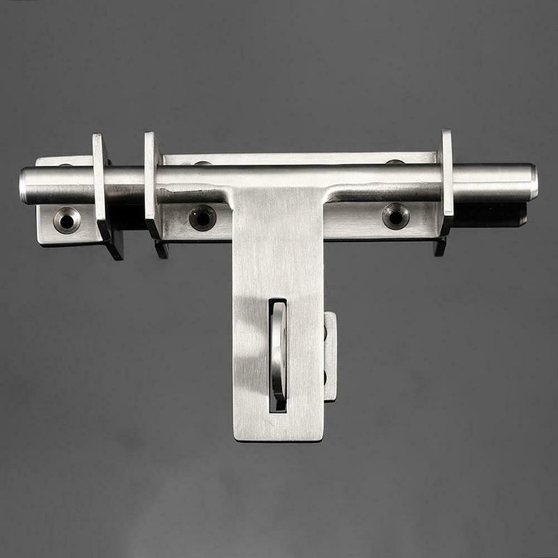 Stainless Steel Door Latch Sliding Lock Barrel Bolt Latch Gate Safety Lock