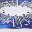DIY Special Shaped Diamond Painting Novelty Flower Wall Clock Crafts Decor